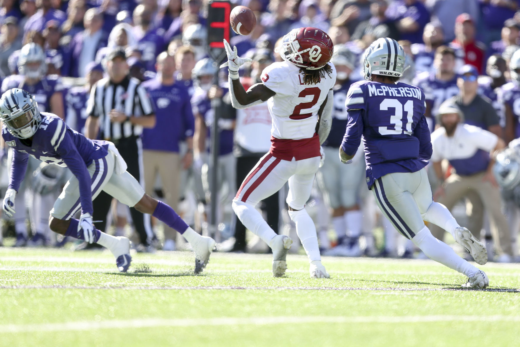 Oklahoma Sooners vs Kansas State Wildcats